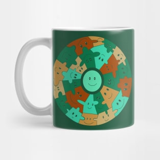 Place for Everyone Puzzle Design Mug